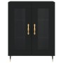 Aparador alto madera contrachapada negro 69,5x34x180 cm von vidaXL, Sideboards - Ref: Foro24-3198258, Preis: 187,39 €, Rabatt: %