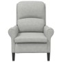 sillón Gris claro 76 x 94 x 102 cm Microfibra