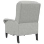 sillón Gris claro 76 x 94 x 102 cm Microfibra