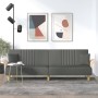 Dark gray fabric sofa bed with armrests by vidaXL, Sofas - Ref: Foro24-351888, Price: 303,54 €, Discount: %