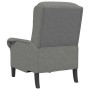 sillón Gris oscuro 76 x 94 x 102 cm Microfibra