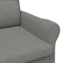 sillón Gris oscuro 76 x 94 x 102 cm Microfibra