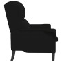 sillón Negro 76 x 94 x 102 cm Microfibra