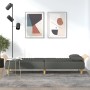 Dark gray fabric sofa bed with armrests by vidaXL, Sofas - Ref: Foro24-351888, Price: 303,54 €, Discount: %