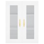 Tall white plywood sideboard 69.5x34x180 cm by vidaXL, Sideboards - Ref: Foro24-3198257, Price: 171,43 €, Discount: %