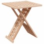 Mesa de Café Marrón 33 x 33 x 40.5 cm Madera maciza de Nogal