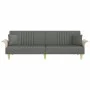 Dark gray fabric sofa bed with armrests by vidaXL, Sofas - Ref: Foro24-351888, Price: 295,14 €, Discount: %