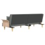 Dark gray fabric sofa bed with armrests by vidaXL, Sofas - Ref: Foro24-351888, Price: 303,54 €, Discount: %