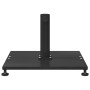 Base de sombrilla para exterior Negro 45 x 45 x 31 cm Acero