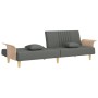 Dark gray fabric sofa bed with armrests by vidaXL, Sofas - Ref: Foro24-351888, Price: 303,54 €, Discount: %