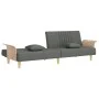 Dark gray fabric sofa bed with armrests by vidaXL, Sofas - Ref: Foro24-351888, Price: 295,14 €, Discount: %
