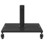 Base de sombrilla para exterior Negro 45 x 45 x 31 cm Acero