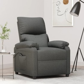 Dark Gray Fabric Power Recliner by vidaXL, Armchairs - Ref: Foro24-3073824, Price: 242,16 €, Discount: %