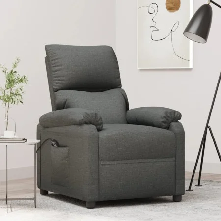 Dark Gray Fabric Power Recliner by vidaXL, Armchairs - Ref: Foro24-3073824, Price: 238,37 €, Discount: %