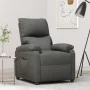 Power-Liegestuhl aus dunkelgrauem Stoff von vidaXL, Sessel - Ref: Foro24-3073824, Preis: 238,37 €, Rabatt: %