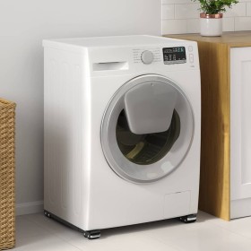 Base para lavadora Manual 2 pcs Negro 72 x 5 x 4.5 cm Acero