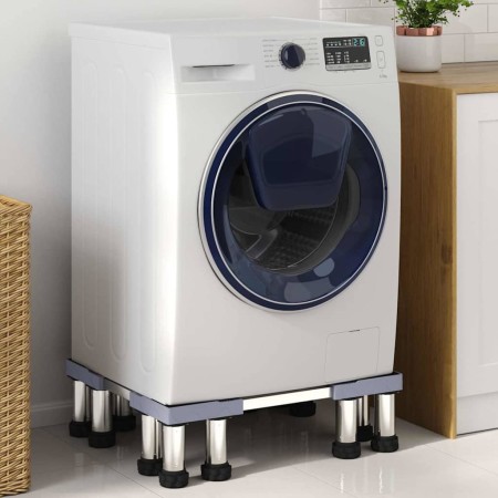 Base para lavadora Manual Gris 67 x 67 x 21.5 cm Metal