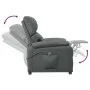 Power-Liegestuhl aus dunkelgrauem Stoff von vidaXL, Sessel - Ref: Foro24-3073824, Preis: 238,37 €, Rabatt: %