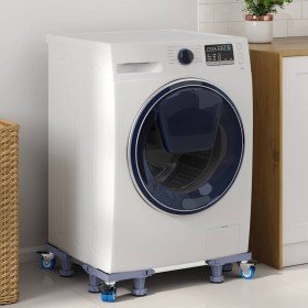 Base para lavadora Manual Gris 67 x 67 x 12 cm Metal