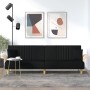 Sofa bed with black fabric armrests by vidaXL, Sofas - Ref: Foro24-351889, Price: 332,60 €, Discount: %
