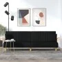 Sofa bed with black fabric armrests by vidaXL, Sofas - Ref: Foro24-351889, Price: 326,62 €, Discount: %