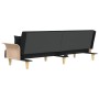 Sofa bed with black fabric armrests by vidaXL, Sofas - Ref: Foro24-351889, Price: 332,60 €, Discount: %