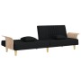Sofa bed with black fabric armrests by vidaXL, Sofas - Ref: Foro24-351889, Price: 332,60 €, Discount: %