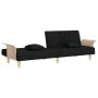 Sofa bed with black fabric armrests by vidaXL, Sofas - Ref: Foro24-351889, Price: 326,62 €, Discount: %