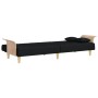 Sofa bed with black fabric armrests by vidaXL, Sofas - Ref: Foro24-351889, Price: 332,60 €, Discount: %