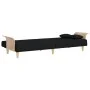 Sofa bed with black fabric armrests by vidaXL, Sofas - Ref: Foro24-351889, Price: 326,62 €, Discount: %