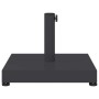 Base de sombrilla para exterior Gris oscuro 45 x 45 x 31.5 cm