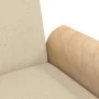 Sofa bed with armrests in cream fabric by vidaXL, Sofas - Ref: Foro24-351890, Price: 276,44 €, Discount: %