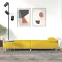 Sofá cama con reposabrazos tela amarillo claro von vidaXL, Sofas - Ref: Foro24-351891, Preis: 255,06 €, Rabatt: %