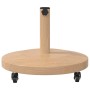 Base de sombrilla para exterior Madera clara 48 x 48 x 32 cm