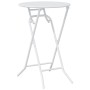 Conjunto bistro 3 pcs Blanco Acero