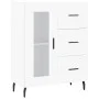 Aparador alto madera contrachapada blanco 69,5x34x180 cm de vidaXL, Aparadores - Ref: Foro24-3199953, Precio: 171,41 €, Descu...