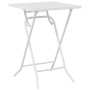 Conjunto bistro 3 pcs Blanco Acero