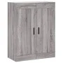 Hohes Sideboard aus sonomagrauem Sperrholz, 69,5 x 34 x 180 cm von vidaXL, Sideboards - Ref: Foro24-3199959, Preis: 163,19 €,...