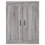 Hohes Sideboard aus sonomagrauem Sperrholz, 69,5 x 34 x 180 cm von vidaXL, Sideboards - Ref: Foro24-3199959, Preis: 163,19 €,...