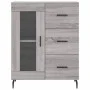 Hohes Sideboard aus sonomagrauem Sperrholz, 69,5 x 34 x 180 cm von vidaXL, Sideboards - Ref: Foro24-3199959, Preis: 163,19 €,...