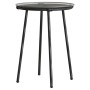 Conjunto de Comedor de Jardín 3 pcs Negro y Antracita