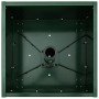 Base de parasol con macetero Verde 45 x 45 x 45 cm Acero en Bases para sombrillas | Comprar online en Foro24