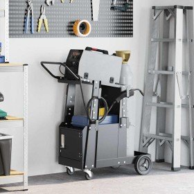 Carro de soldadura Negro 90 x 46 x 96 cm Acero