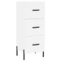Tall white plywood sideboard 34.5x34x180 cm by vidaXL, Sideboards - Ref: Foro24-3200201, Price: 128,07 €, Discount: %