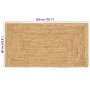 Alfombra Beige 60 x 200 cm yute