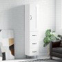 Hochglänzendes Sideboard aus weißem Sperrholz, 34,5 x 34 x 180 cm von vidaXL, Sideboards - Ref: Foro24-3200227, Preis: 118,43...