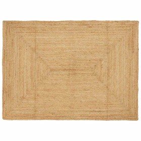 Alfombra Beige 120 x 170 cm yute