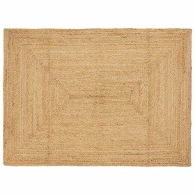 Alfombra Beige 140 x 200 cm yute