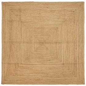 Alfombra Beige 200 x 200 cm yute