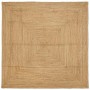 Alfombra Beige 200 x 200 cm yute